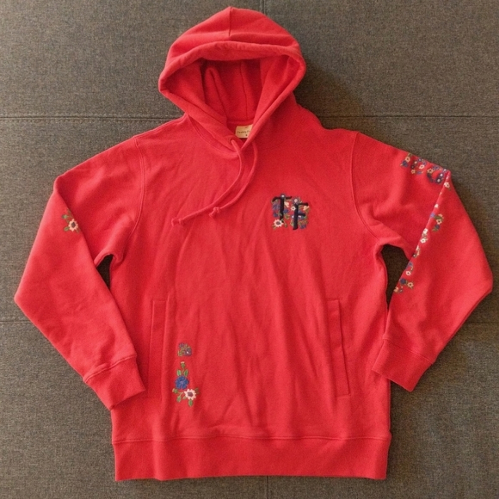 NWOT Teddy Fresh TF Hoodies Red
